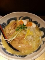 「鶏塩そば750円」@麺屋 音の写真