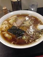 「ワンタン麺」@らーめん 秀栄の写真