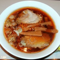 「東京神保町らーめん昔味（細麺 600円）」@麺や 菜かむらの写真