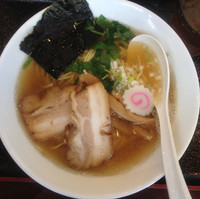 「白片口塩煮干の中華そば  700円」@麺屋 甍の写真