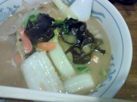 「肉みそラーメン￥850」@横浜家系ラーメン 精一杯の写真