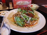 「麻辣麺（辛）汁なし坦々麺」@中国料理 大三元の写真