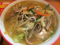 「タンメン７５０円」@青竹手打らーめん 夢現の写真