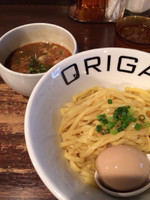 「鳥の濃厚つけ麺2号」@麺屋 ORIGAMIの写真