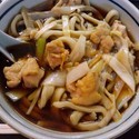 鳥南そば（太麺）850円