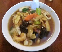 「広東麺\750」@晴々飯店の写真