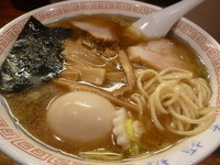 「中華そば（味玉入り）」@中華めん処 道頓堀の写真