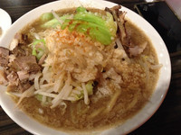 「豚骨にぼ次郎¥750」@にぼ次朗 新大阪店の写真