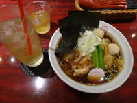 「特製ととこしょうゆラーメン+ドリンク(1230円→615円)」@麺ダイニング ととこの写真