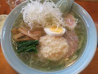 「塩こうじらーめん７００円」@手打ちラーメン ふくべの写真