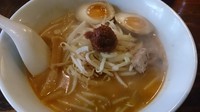 「みそ姫（800円）＋味玉（0円）＋ライス（0円）」@らーめん一会の写真