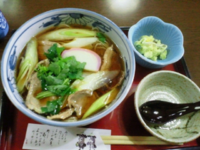 「かも南そば 1300円」@味処 大番 御山本店の写真