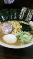 「濃厚醤油ラーメン＋特盛＋味玉＋豚丼（クーポン200円引き）」@麺屋 なか丸の写真