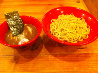 「豚鶏つけめん」@赤備の写真