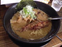 「特濃豚骨醤油 細麺」@特濃とんこつ たから 岐阜本店の写真