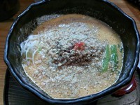 「担担麺　780円」@豆でっぽうの写真