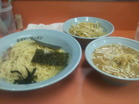 「ネギつけ麺（大盛、ネギ増し）」@ラーメンショップ 高鍋本店の写真