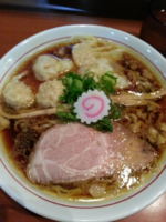 「わんたん中華そば890円」@横浜中華そば 維新商店の写真