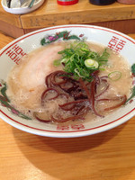 「ラーメン➕キクラゲ」@博多ラーメンセンターの写真