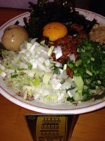 「我流豚星。台湾混蕎麦７５０円」@豚星。の写真