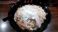 「しょうゆ油そば 特盛」@油そば専門店 春日亭 池袋本店の写真