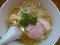 「【季節のらーめん】塩らーめん 秋ver. ￥850」@らーめん かねかつの写真