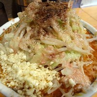 「味噌ラーメン（ニンニク）800円」@豚星。の写真