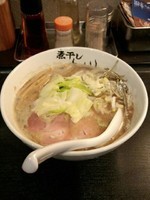 「こってり煮干しらーめん」@煮干しらーめん青樹 立川店の写真