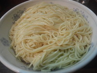 「塩油そば中盛」@中華そば べんてんの写真