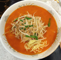 「担担麺（５周年サービス大盛）￥７８０」@独一処餃子 SUNAMO店の写真