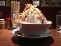 「辛みそ豚ラーメン　９００円　野菜マシマシ、ニンニクなし」@ラーメン・つけ麺 笑福 西本町店の写真