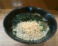 「わかめそば」@麺亭 しおつるの写真