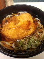 「メガチキン竜田さぬきうどん490円」@常盤軒 大井町より店の写真