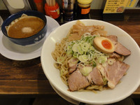 「カレーつけ麺」@らららのらーめん 一豚力 堺東店の写真