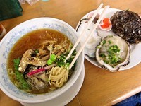 「【長月の一杯】かけ蕎麦With活 天然本岩牡蠣＋秋の香り」@MENYA 食い味の道有楽の写真