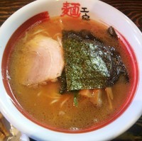 「濃厚魚介醤油ラーメン  ６５０円　＋　メンマ（クーポン券）」@麺工房 じゃんの写真
