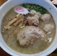 「和塩ラーメン  ７５０円＋チャーシュー１枚（クーポン）」@麺家 ふじひろ 水戸店の写真