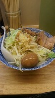 「ラーメン(中)+煮たまご」@らーめん きじとらの写真