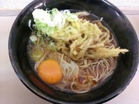 「ごぼう天玉そば\400」@山田屋の写真