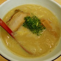 「純製鶏白湯らーめん（塩）￥700」@中華麺酒家 からっ風の写真