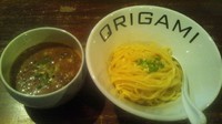 「鶏の濃厚つけ麺2号」@麺屋 ORIGAMIの写真