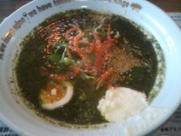 「緑の豚さん」@麺屋 杏樹の写真