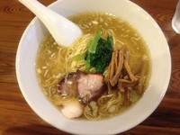 「塩ラーメン  650円」@らーめん穀雨の写真