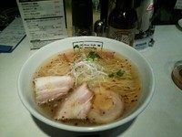 「潮の旨味そば＋麦酒（多摩の恵）」@THE FINEST NOODLES EL DORADOの写真