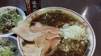 「牛豚鶏のカレー中華そば　800円」@宮崎郷土料理 どぎゃんの写真