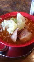 「レッチリらー麺　６６０円　大盛り無料、硬め」@らー麺屋台 骨のzuiの写真