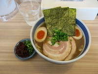 「濃厚和風特製中華そば＋エビ辛し：900円＋100円」@浜屋 西新井店の写真