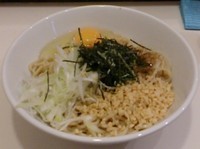 「和風油そば（大盛）」@ジャンク堂の写真