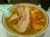 「蒙古タンメン＋チャーシュー２枚」@蒙古タンメン 中本 新宿店の写真