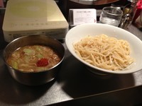 「国産牛ホルモンつけ麺（1000円）」@つけ麺55の写真